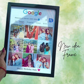 Google Search Style Photo Frame